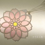 1花のしおり　八重さくら（ピンク）