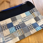 防災頭巾カバー〜パッチ調プリント