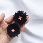 レース糸お花ピアス&イヤリング