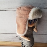 ロシア帽【ピンク】