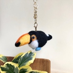 オオハシくんのバッグチャーム