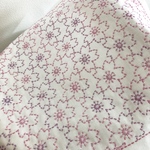 【再販】刺し子ふきん★さくらづくし〜八重桜風〜