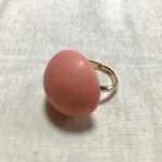ピンクの実リング