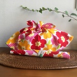春からお弁当生活♪あずま袋＆お箸入れ♪花柄マルチカラー