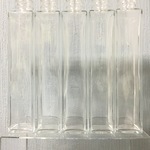 ハーバリウム用200mlボトル四角柱　１０本セット