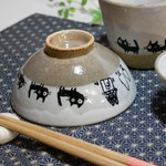 【reonn2003様ご予約品】黒猫さんのお茶碗