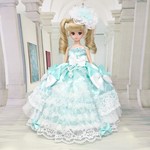 リカちゃん お姫様ドレス 一点物☆ミント