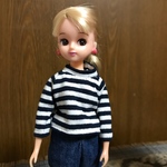 No.3742りかちゃんブライスちゃんのボーダートップス