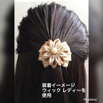 ポニーフック オーガンジー使用で可愛らしいく