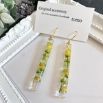 No.300   お花のロング・ロングピアス