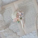 マムとサクラのミニコサージュ