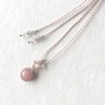 グァバクォーツ macramé ペンダント