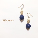 マットブルーピアス