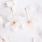 【再販】Everpink Sakura. 16kgf. 本物のお花　桜のピアス♡