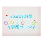 koara323様 専用ページ ウールレター