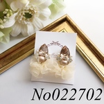 ドロップビジュー＊チュールピアス 