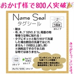 【販売実績900件】お名前シール ♡ タグシール ♡ 靴 小物等にもギュッと貼るだけ！