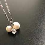 ＊新作＊上品＊煌めくスワロフスキーとパールのネックレス 
