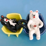 ©︎様オーダー作品(白クマと黒クマ)