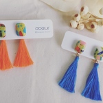 summer  タッセル○ イヤリング ＊ ピアス