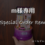 m様オーダー専用（ご予約品）