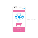 iphone12 ケース 牛乳 ピンク 2023