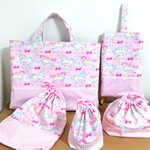 【k様オーダー品】入園入学 6点セット＊ピンクユニコーン