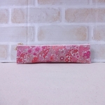 1点のみ🌸 リバティ ラミネート コンパクトペンケース 🌸