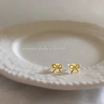 再販8♡gold♡蝶結びリボン♡ピアス・イヤリング