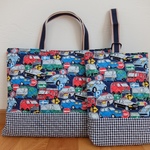 kokomitsu22様オーダー品＊車と標識＊ネイビー