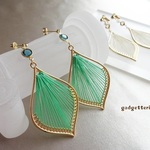 Exotic　＜ green ＞　ピアス/イヤリング