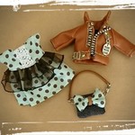 No.ライダース&ワンピセットC　オビツ１１