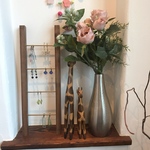 ラダータイプのイヤリングホルダー