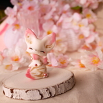 見守り桜天狐のフィギュア♪