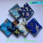 『mi様オーダー品ガーゼミニハンカチ6枚セット』