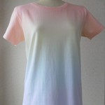 「薄目虹色」Ｔシャッ(Lサイズ）難あり