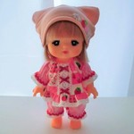 ★メルちゃんサイズ★パジャマ3点セット★さくらんぼ・苺★