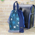 スター×ヒッコリー シューズ巾着袋