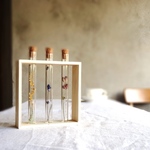 Botanical Collection ■ フレームボックス 試験管 3本セット ■ ミモザ