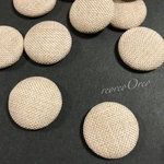 夏素材 fabric カボションパーツ 4個