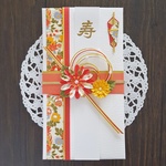 華＊ご祝儀袋　胡粉[Gofun]