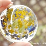 本物のお花から制作！【ミモザ】ボタニカル×オルゴナイト™