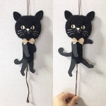 仕掛け人形  黒猫