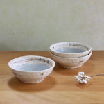 平鉢「白い壁」