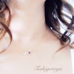 Fluorite　necklace
