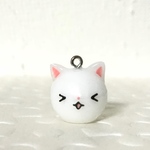 ☆ミューラーボトルストローキャップ（シロ猫）あちゃー