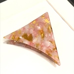 新作！べっ甲アセチさんかくクリップ28