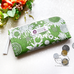 【ラスト!!】 リバティ・スモール サス Green[LA] L字ファスナー 長財布