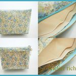 ◇◆Special Price◆◇　LIBERTY　Felicite　35G　クリアポケット・１＋2分割ポケットマチ付きポーチ　