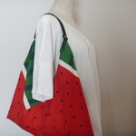 お手頃サイズ♡あずま袋♡🍉スイカ柄